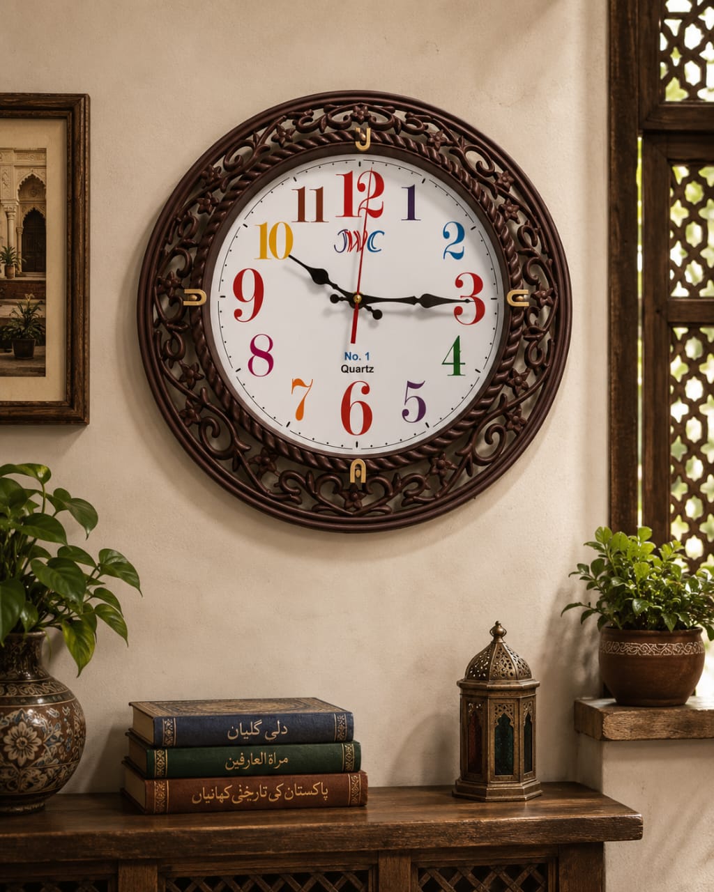 Classic Ornate Wall Clock #3